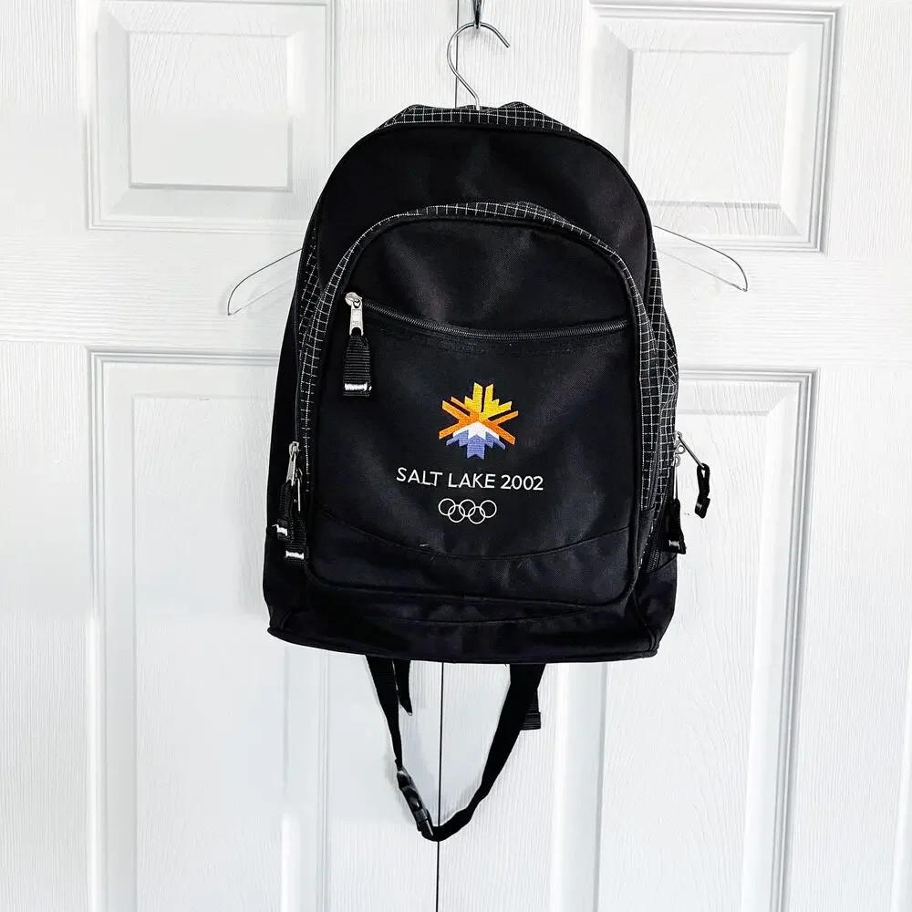 Vintage Salt Lake 2002 USA Winter Olympics Backpack
